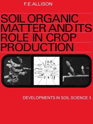 cover image of Soil Organic Matter and its Role in Crop Production
